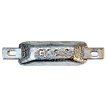 Bukh 110020 Bac Brera Type 2 Анод  Silver 140 x 34 x 13 mm