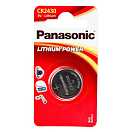 Купить Panasonic CR2430L/1BP 1 CR 2430 Кнопка Батарея Серебристый Silver 7ft.ru в интернет магазине Семь Футов