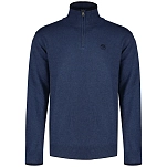 North sails 699778-0747-L Свитер с полумолнией 12Gg  China Blue Melange L