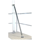 Купить Scanstrut 19309 Комплект опорной стойки палубы мачты SC100 180 cm Silver 12x185x12 7ft.ru в интернет магазине Семь Футов