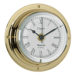 Часы Nauticalia Clipper 6770 Ø120мм 40мм из полированной латуни и стекла