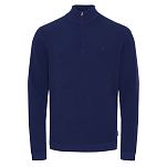 Sea ranch 23-7-435-4070-3XL Свитер с полумолнией Torin Голубой Blue 3XL