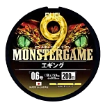 Duel 259346 Плетёная леска Monstergasme Eging 9 200 m Yellow 15x10x5 0.130 mm