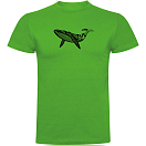 Купить Kruskis CA65500183K210 Футболка с коротким рукавом Whale Tribal Зеленый Green S 7ft.ru в интернет магазине Семь Футов