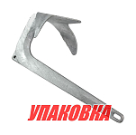 Якорь Брюса 5 кг, оцинкованный Marine Rocket (упаковка из 2 шт.) AN01-5.0kg_pkg_2