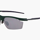 Спортивные очки с диоптриями Demetz Lazer-Run / Green Matt/ Purple Matt Grey with Silver Mirror Cat.3, rx-011/lazerrunr6856gc64