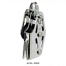 SPRENGER Mini Block with Ring and V-Cleat / 2-sheave 45434-bvs