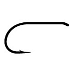Tiemco 26TM112YC11 TMC-112Y Fly Hook Черный  11 