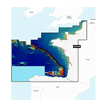 Garmin 010-C1235-00 Бискайский залив Navionics Vision+™ Морские карты Многоцветный