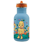 Laken BSFER Eco Robot 500 ml Бутылка из нержавеющей стали Многоцветный Blue