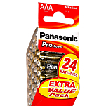 Panasonic LR03PPG/24PD 1x24 Pro Power Diamond Micro AAA Аккумуляторы Золотистый Golden
