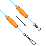 Sunset STSAM114416TR Surfcasting Хвостовые резинки  Clear 16 mm