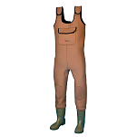 Shakespeare 1290709 Sigma Neoprene Chest Wader Зеленый  Grey / Green EU 41 