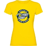 Kruskis 11502302xxlc058 Футболка с коротким рукавом Lobster Yellow 30x25x2 2XL