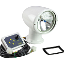 Прожектор галогенный Matromarine Products 7000001212 12В 8А 100Вт 125000кд H3 до 250м с пультом управления белый корпус