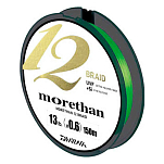 Daiwa 12700010/DF Morethan 12B 135 m Плетеный  Green 0.100 mm