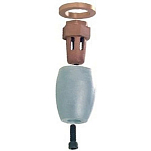 Martyr anodes CMPNEZF14A комплект оси Bravo II Алюминиевый анод Серебристый