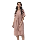 Купить Redgreen 170922509-41-xxl Миди-платье с короткими рукавами Darlene Rose 35x20x10 2XL 7ft.ru в интернет магазине Семь Футов