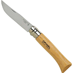 Opinel 001255 Blister N°10 Stainless Steel Коричневый Natural