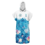 Otso SWPN-SBRWAVE25-AD Пончо Swim Bike Run Wave  White / Blue