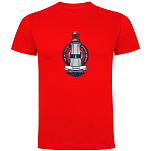 Kruskis CA65500460C055 Футболка с коротким рукавом Lighthouse Красный Red XL