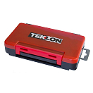 Купить Teklon 1700000004112 DS 2100 F Коробка Для Приманок Красный Red / Black 7ft.ru в интернет магазине Семь Футов