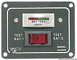 Щиток контроля заряда Sea-Dog 422020 на две батареи с выключателем 12В 10А 64x83 мм, Osculati 14.100.02