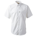 Gill 160S-WHI01-L Рубашка с коротким рукавом Oxford Белая White L