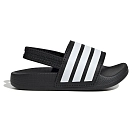Купить adidas jr5323/24 горки для малышей Adilette Estrap Core Black / Cloud White / Core Black 32x20x10 EU 24 7ft.ru в интернет магазине Семь Футов