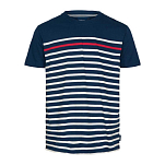 Sea ranch 22-7-720-4008-L Футболка с коротким рукавом Lucien Голубой Sr Navy / Pearl L