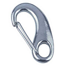 Купить Euromarine SMMOUSS100P A4 Глаз Карабин  Grey 100 mm 7ft.ru в интернет магазине Семь Футов