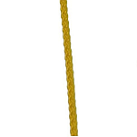 Poly ropes POL2204040240 12 m полиэфирная веревка Желтый Yellow 4 mm 
