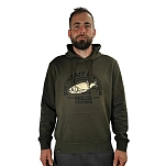 Molix sbdhdg-2xl Толстовка с капюшоном Swimbait Division Dark Green 40x30x12