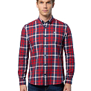 North sails 664357-C004-XXL Рубашка с длинным рукавом Regular Красный Blue / Red 2XL