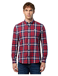 North sails 664357-C004-XXL Рубашка с длинным рукавом Regular Красный Blue / Red 2XL