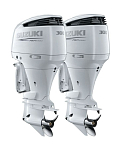 Спарка из 2 моторов Suzuki DF300APXX, белые 2xDF300APXX_white