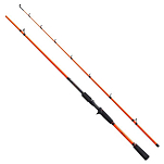 Abu garcia 1579820 Svartzonker® X Удочка для мультипликатора Черный Black 1.93 m 