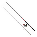 Купить Daiwa PACKNJ07 Ninja Tsuki JB 4 X NJSP802HFSECF+NJ18LT3000CJBX4 Вращающееся комбо  Grey 2.44 m  7ft.ru в интернет магазине Семь Футов