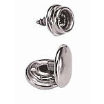 Plastimo 18231 Screw Fit Stud Fasteners Kit Закрытие Серебристый 10 pcs