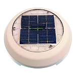 Вентилятор на солнечной батарее Goldenship GS13027 Plus Vent 17м³/ч Ø76мм из пластмассы