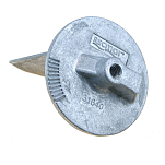 Recmar REC31640Q4AL Mercury Honda REC31640Q4AL Алюминиевый анод Серебристый Grey 130 x 150 mm 