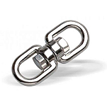 Pike n bass 248008 8 Mm Поворотное звено Серебристый Silver