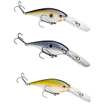 Strike king HCLS3-583 Lucky Shad Pro Model 76 Mm 14.2g Многоцветный Blue Gizzard