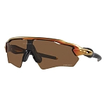 Oakley OJ9001-2931 Radar EV XS Path Discover Prizm Молодежные солнцезащитные очки Matte Red / Gold Colorshift Prizm Bronze/CAT3