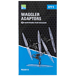 Preston innovations P0220114 Waggler Вертлюги Серебристый
