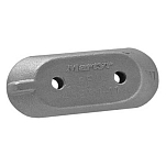 Super marine ANOAH211 Yamaha Алюминиевый пластинчатый анод Grey 64 x 25 x 14 mm