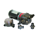 Купить Flojet R4125504A Quad II диафрагменный насос 18.9 л/мин, G/B, Cont.D, 24В 7ft.ru в интернет магазине Семь Футов