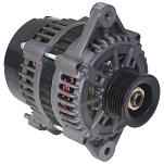 Wai global WPS8461N Меркрузер 12V 70A Генератор двигателя Poly V Grey