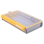 Plano p000110 коробка для приманок EDGE® 3700 Swimbait Grey / Yellow 33x46x17