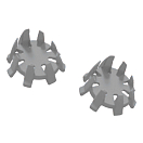Купить Tsl outdoor PFEQ154 Crossover Pad Kit Серебристый  Grey 7ft.ru в интернет магазине Семь Футов